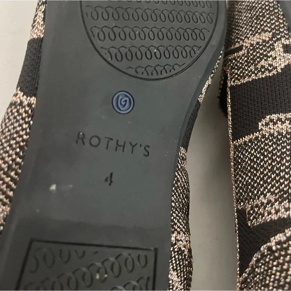 Rothy’s kids retired print loafer ballet flat - Picture 5 of 8